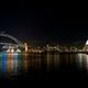 The Opera and the Bridge at Night