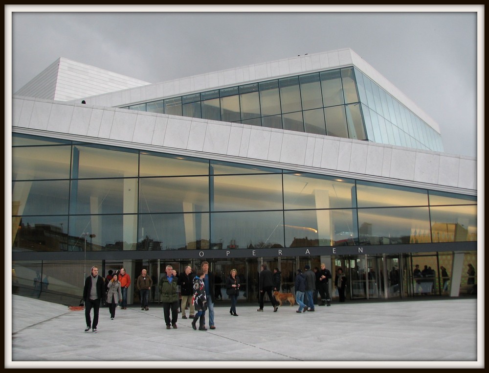 The Opera House in Oslo