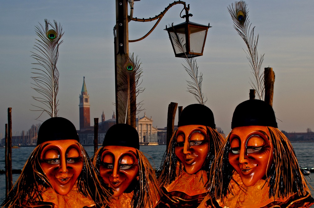 The Orange Men - Carnevale di Venezia