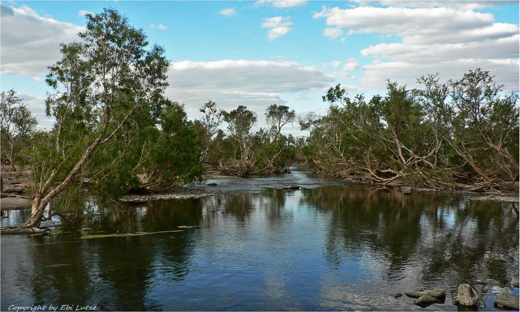 * The Ord River / west of Halls Creek *