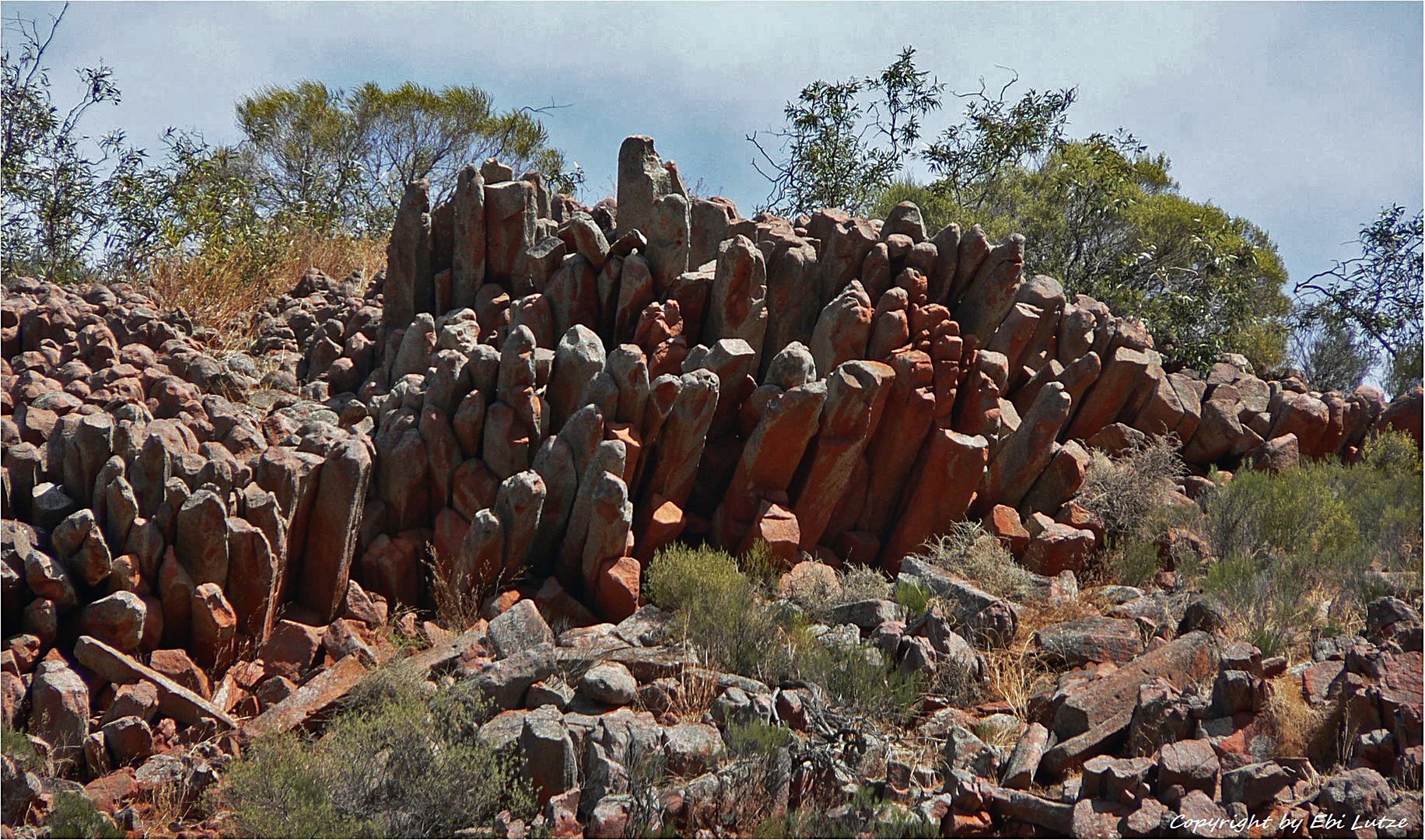 * the organ pipes / gawler ranges *