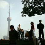 The oriental Pearl Tower - Wer hat Angst vorm schwarzen Mann