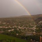 The origin of the rainbow..... from my window