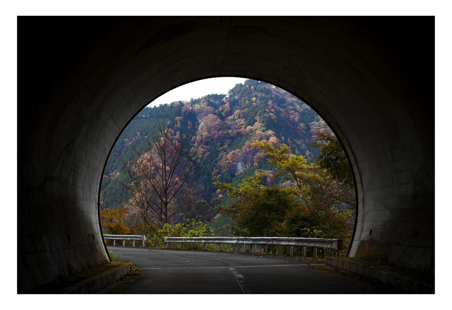 The other side of the tunnel