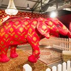 The painted elephant