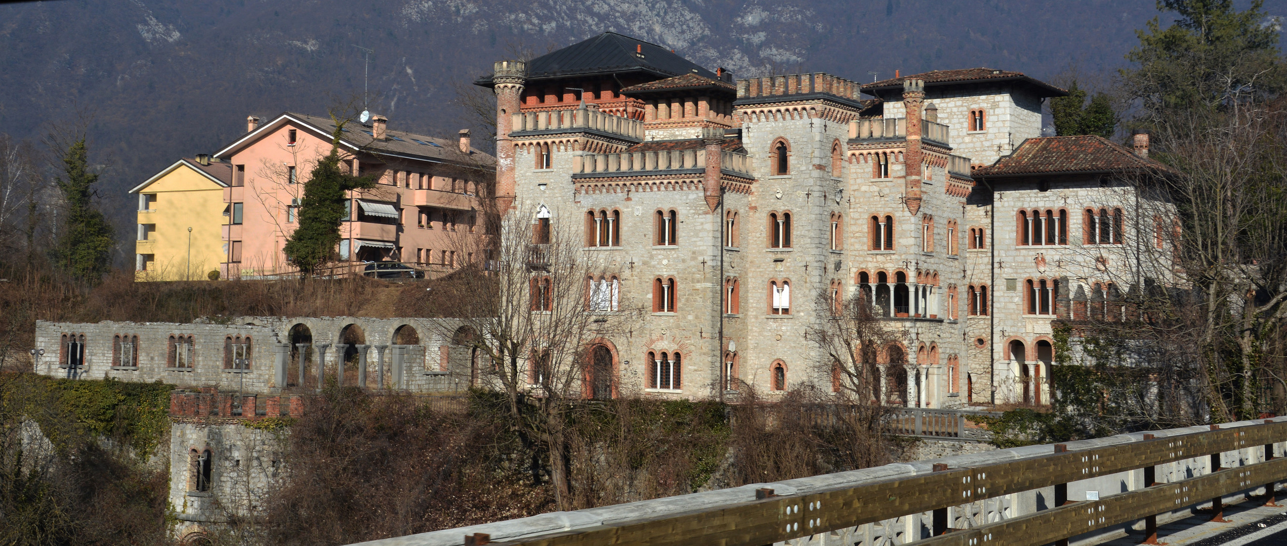 The palace somewhere on the way Conegliano to Belluno