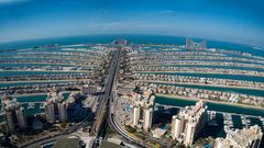 „The Palm Jumeirah, Dubai“- Aussichtsplattform in 240 m Höhe