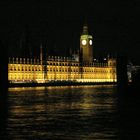 The parliament by night