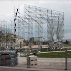   The Parthenon in Kassel entsteht