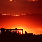 The Parthenon of Acropolis in Athens