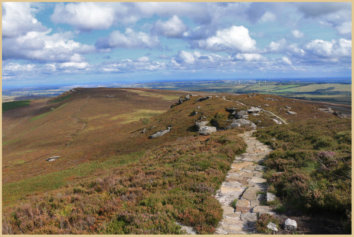 the path along simonside