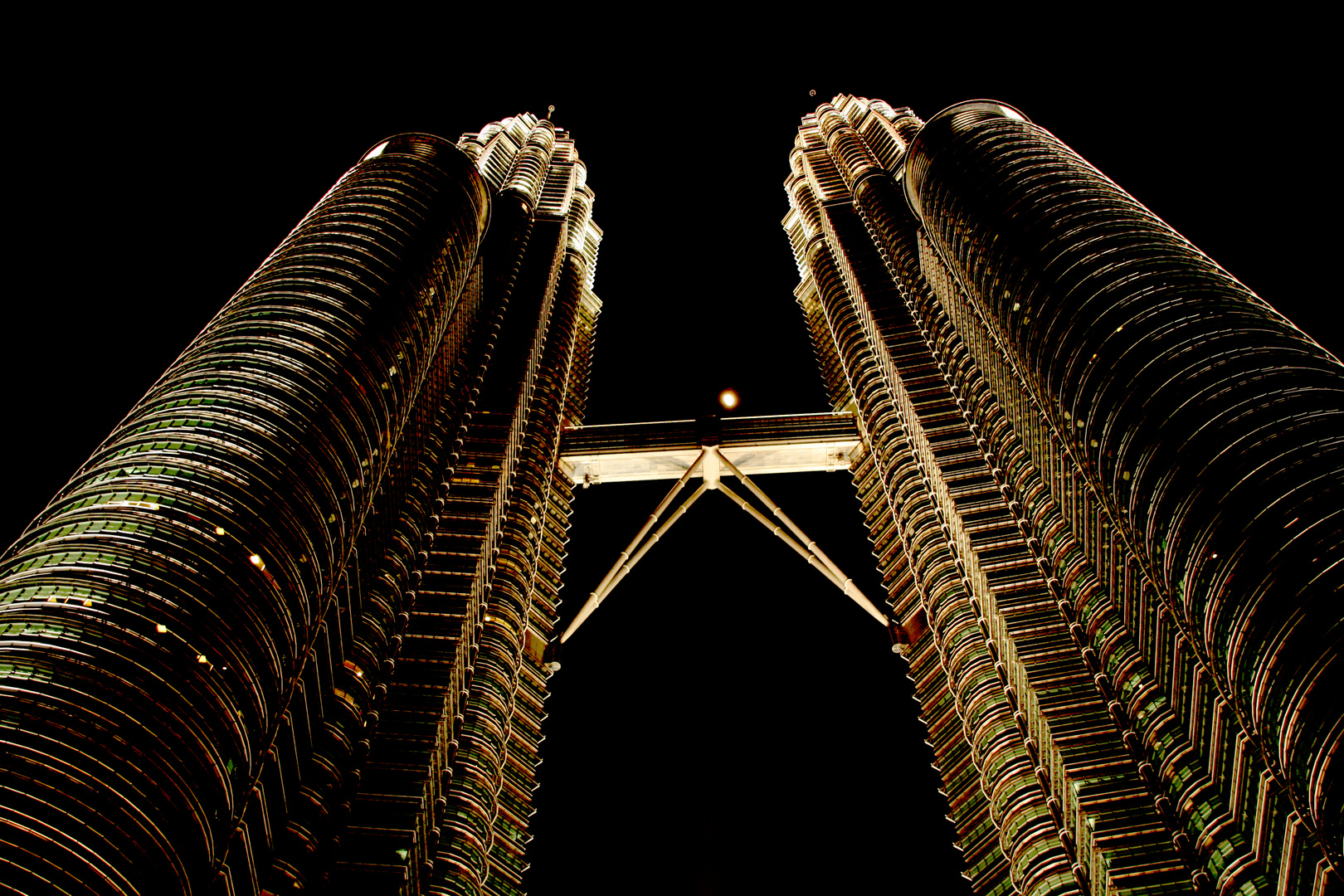 The Petronas Towers in Kuala Lumpur