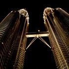 The Petronas Towers in Kuala Lumpur