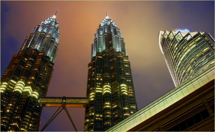 The Petronas Twin Towers, Kuala Lumpur ,II,...