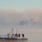 The photographers on the pier