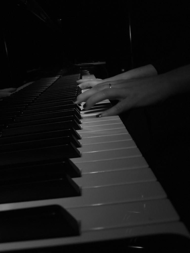 The piano keys are black and white but they sounds like a million colours in your mind