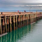 The pier in the port of Stanley