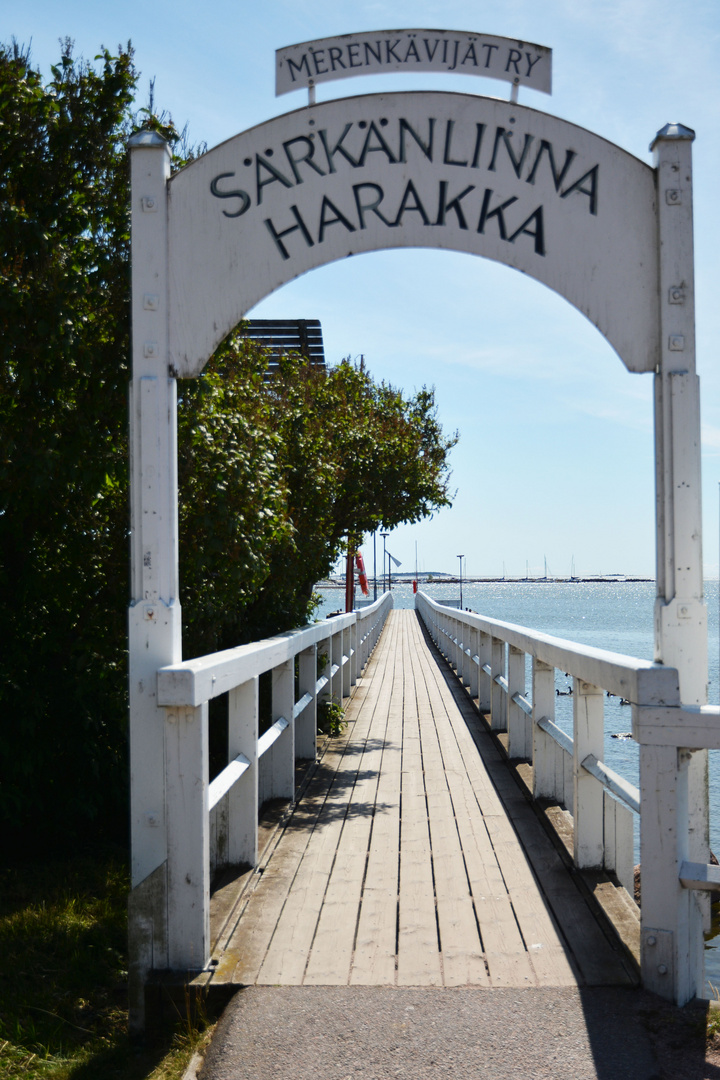 The pier of Harakka