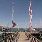 The pier of Loh Liang on the island Komodo