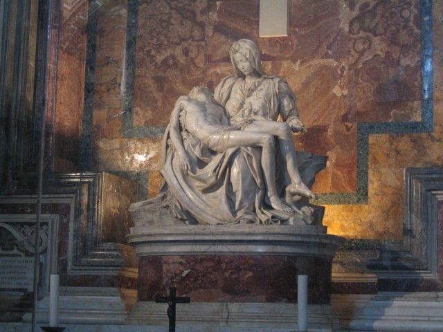 The Pieta by Michelangelo