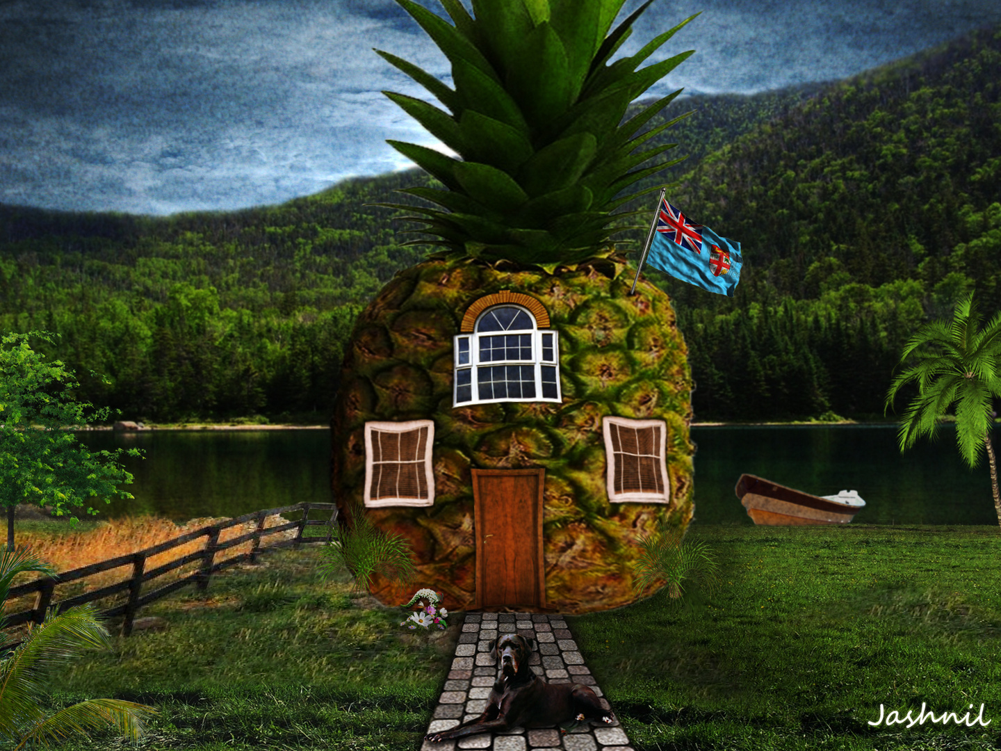 The Pineapple House