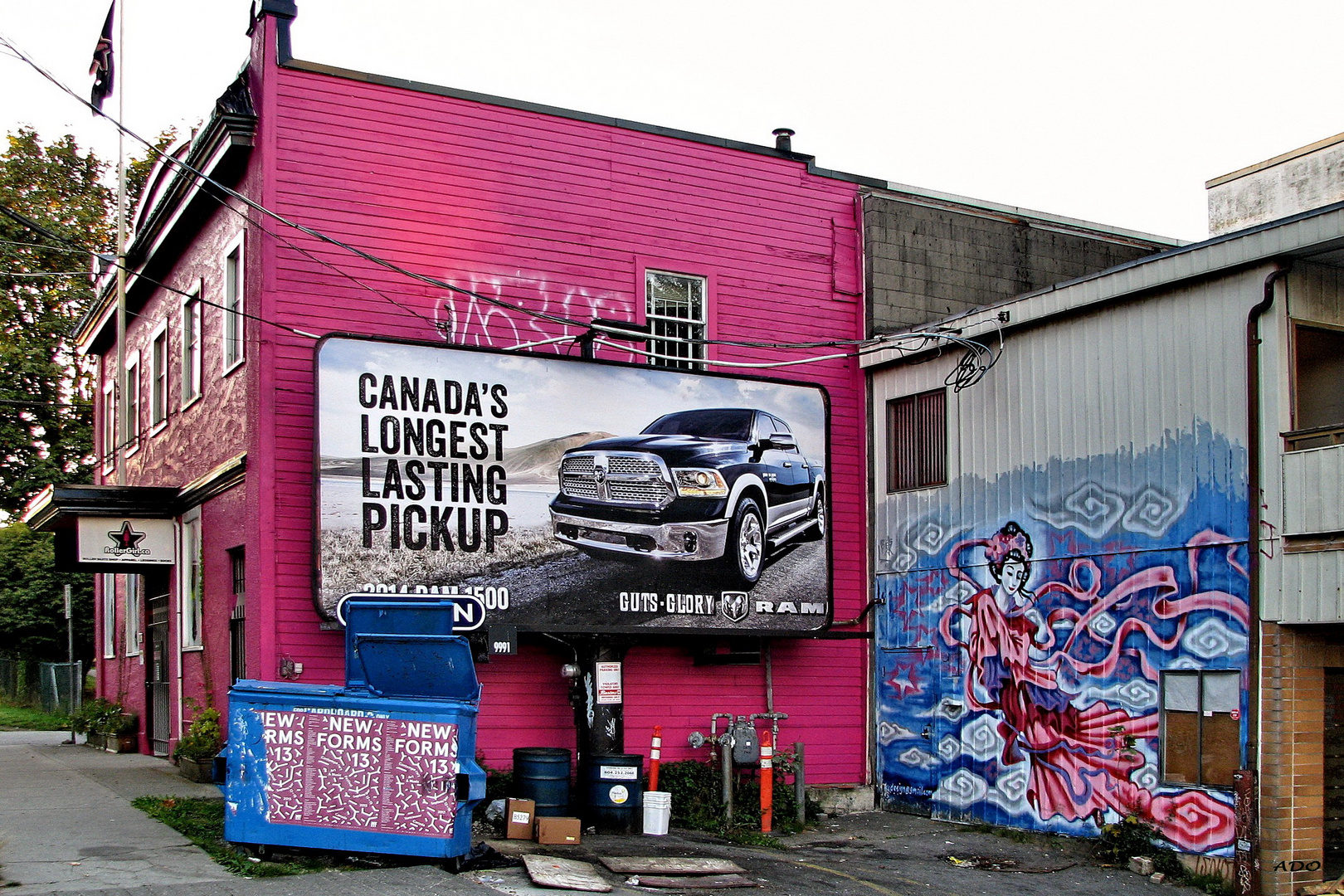 The Pink Corner on Main Street