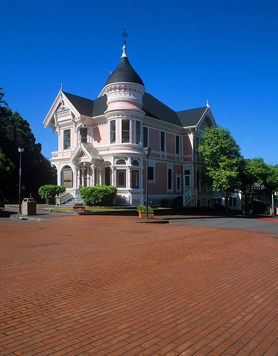 The "Pink Lady" Victorian in Eureka, California