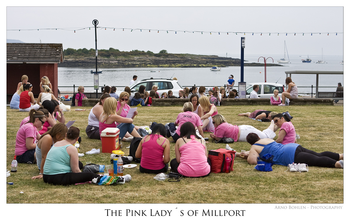 The Pink Lady`s of Millport