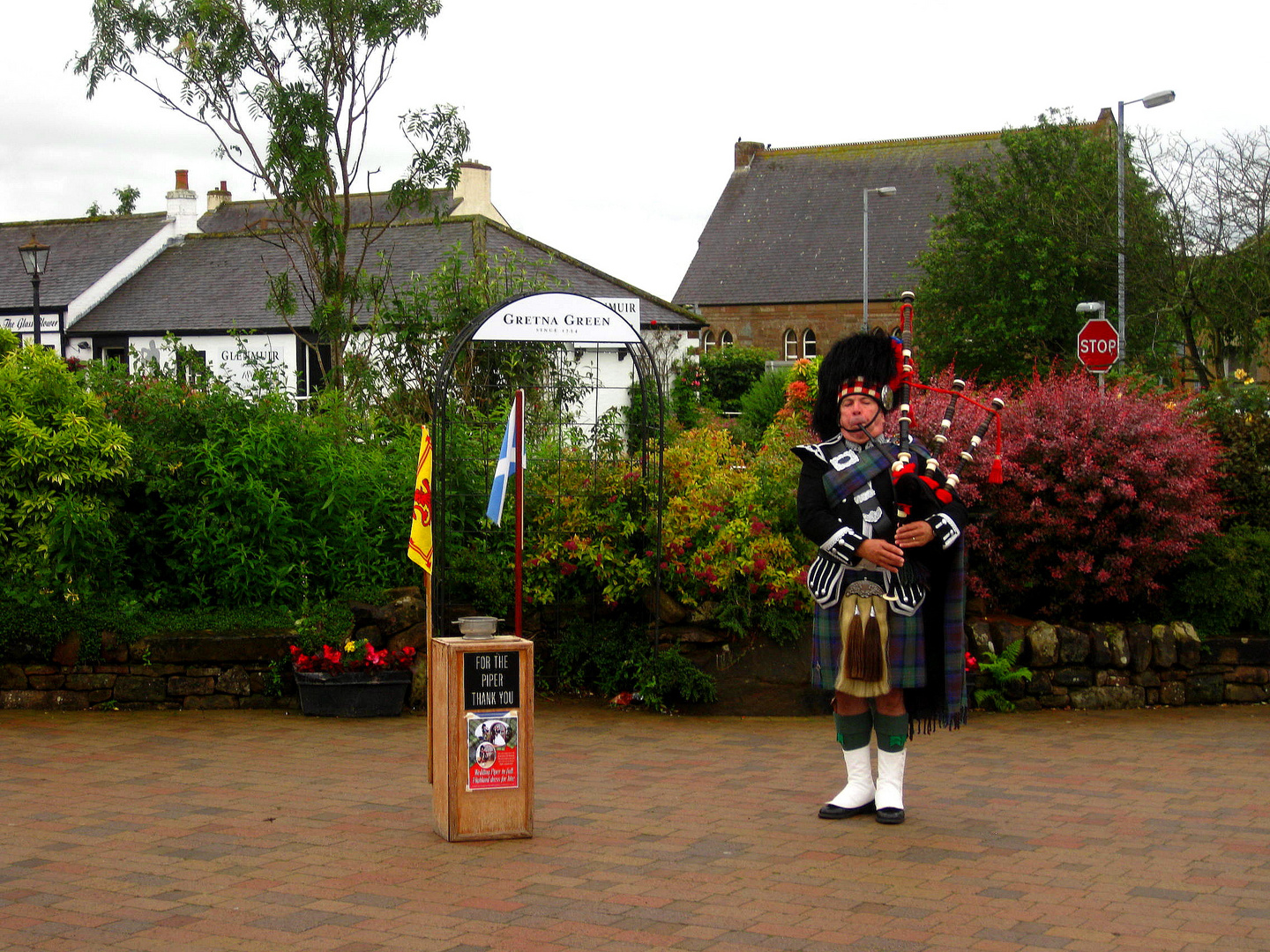 The Piper of Gretna Green