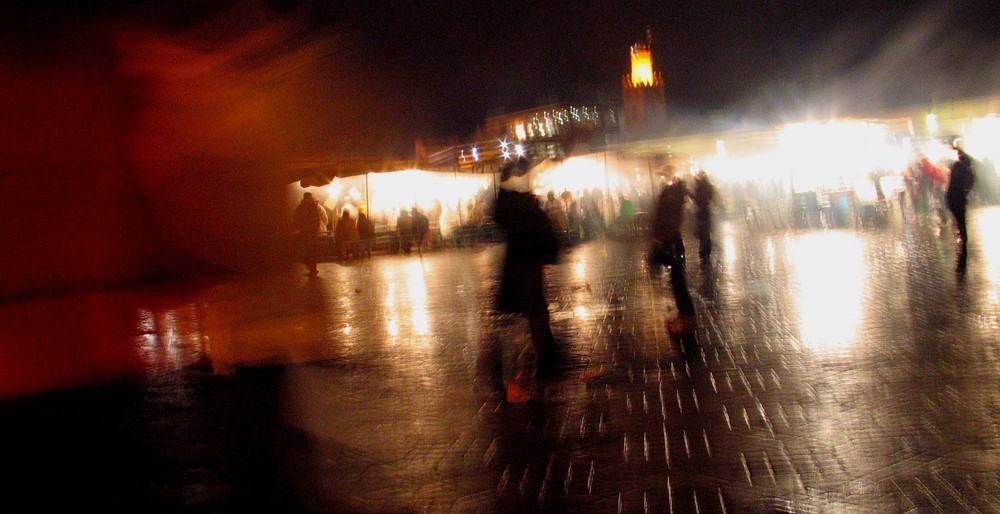 the place of Djemaa el Fna