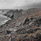 The Pointe du Raz is a promontory that extends into the Atlantic from western Brittany, in France.