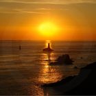 The Pointe du Raz is a promontory that extends into the Atlantic from western Brittany, in France.