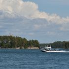 The police boat