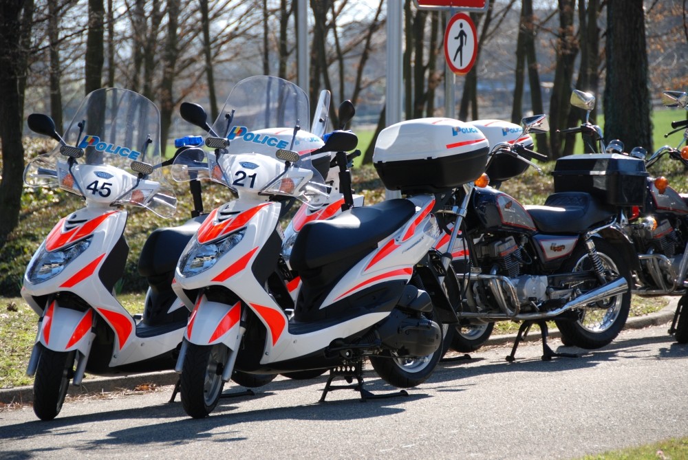 the police scooter gang (Geneva, Switzerland)