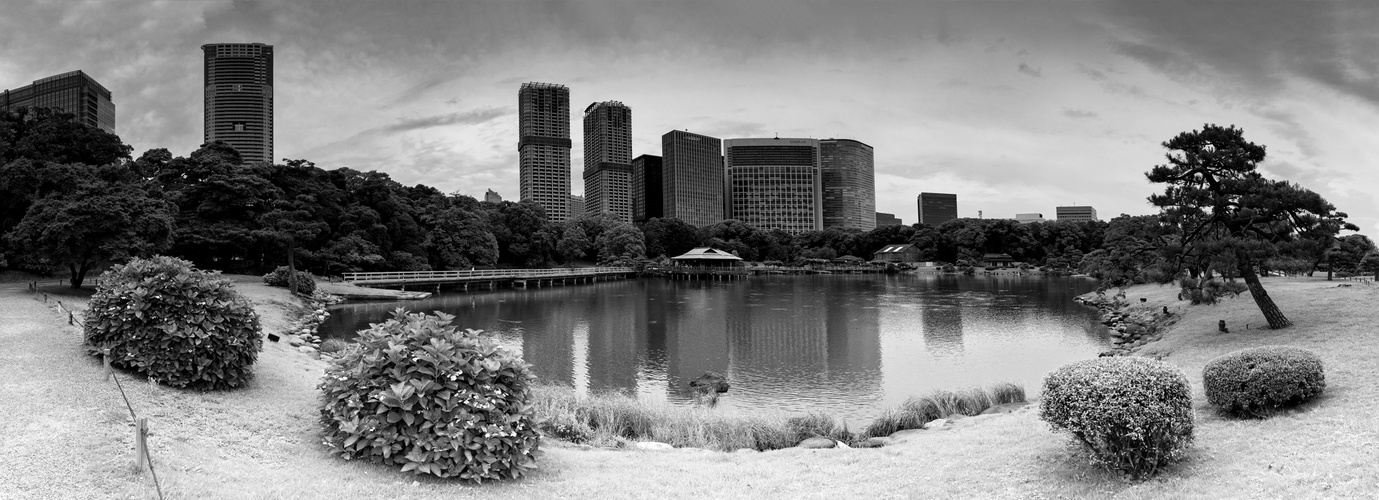 The Pond and the City (Pano)