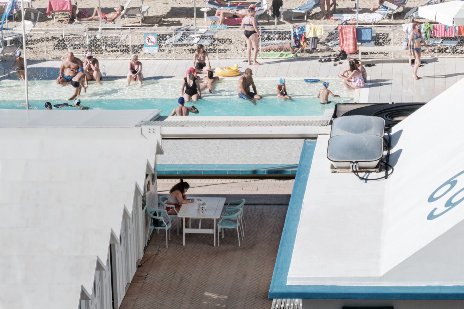 The Pool above, the Story below.