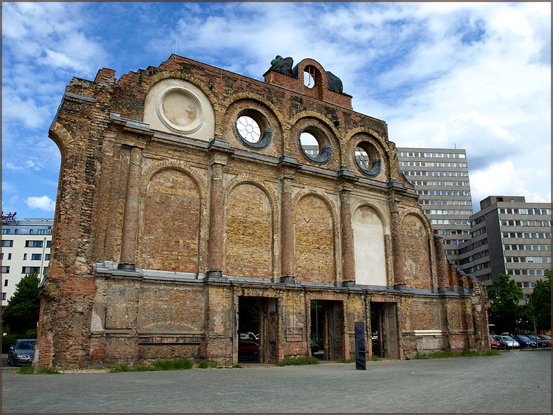 The Portal of the Anhalter Bahnhof, Berlin