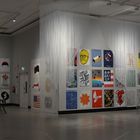 The posters on visual art museum