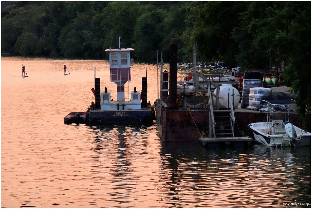 The Potomac in the Sunset