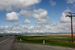 The prairie rising up into mountain majesty