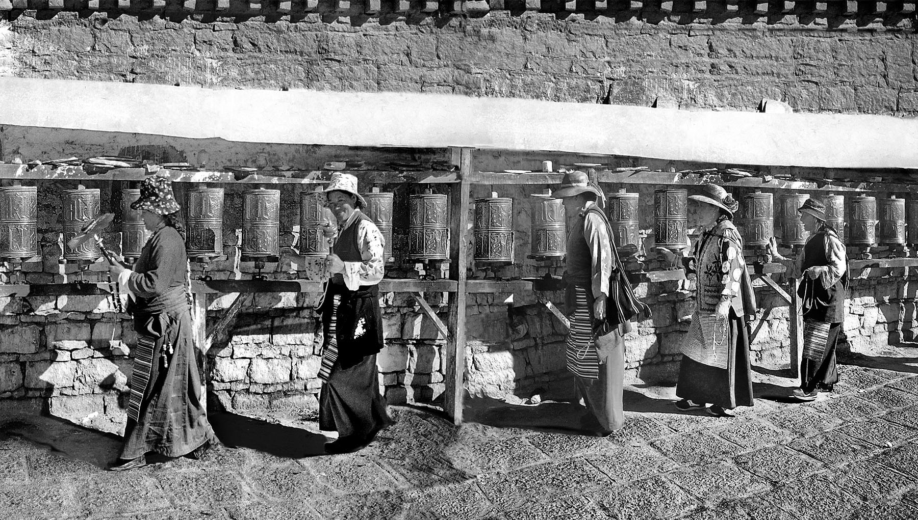 The prayer wheel