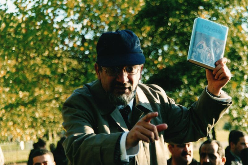 The preacher in Hyde Park von English Photographer 