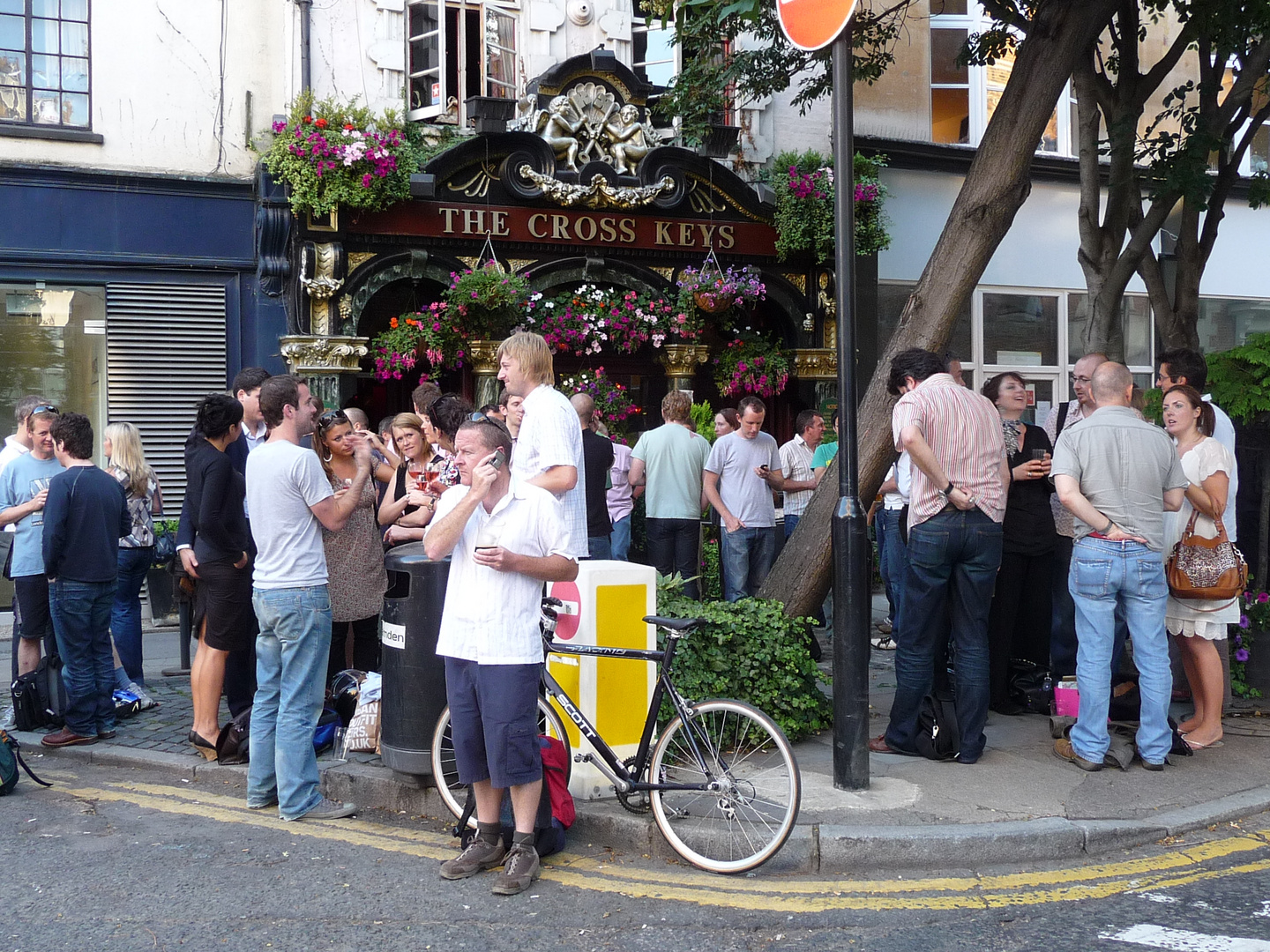 The Pub: one bourbon, one scotch, one beer