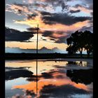 The Puddles And The Sunset