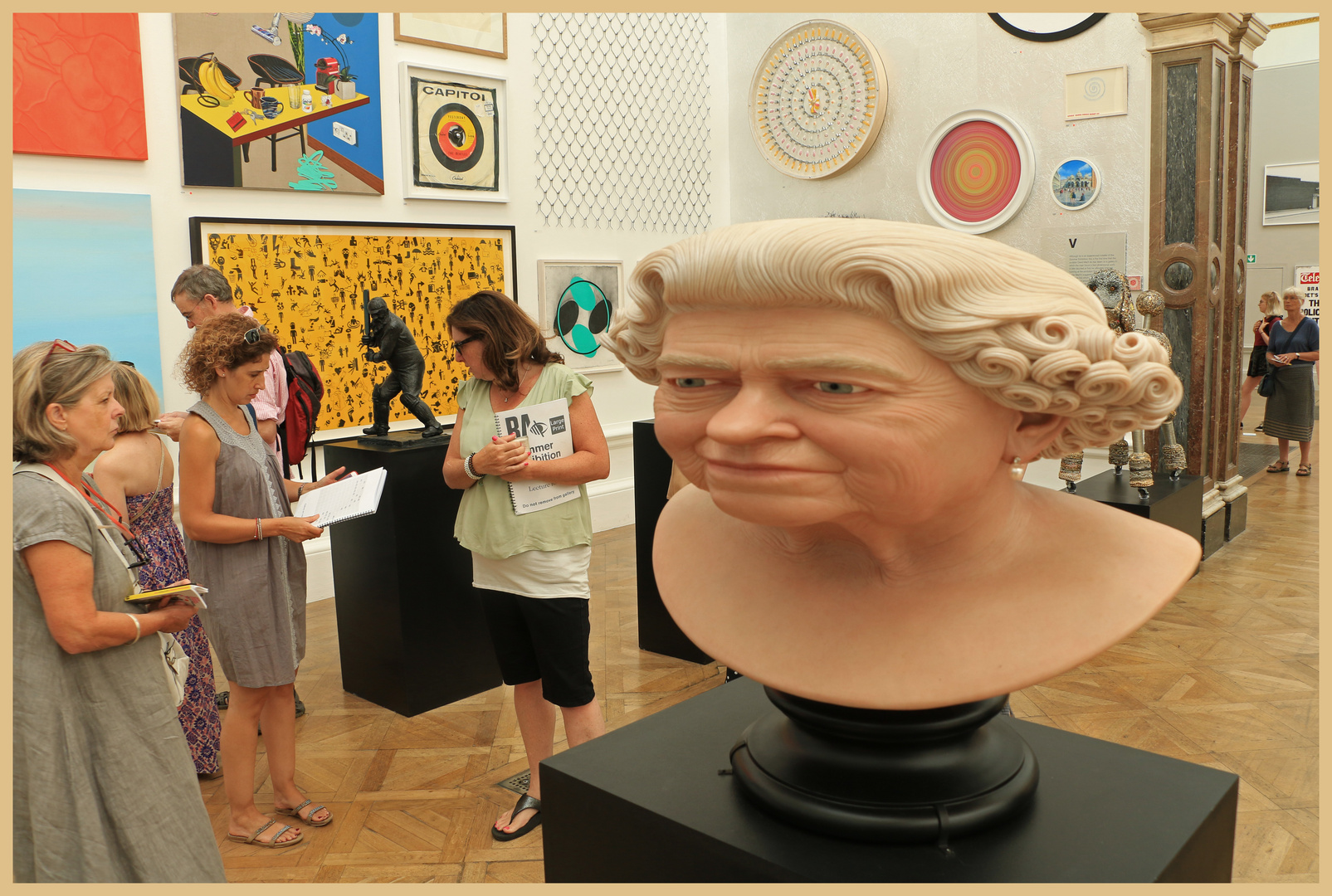 The Queen at the Royal Academy