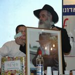 The Rabbi tells us to be carefull of the bottle.