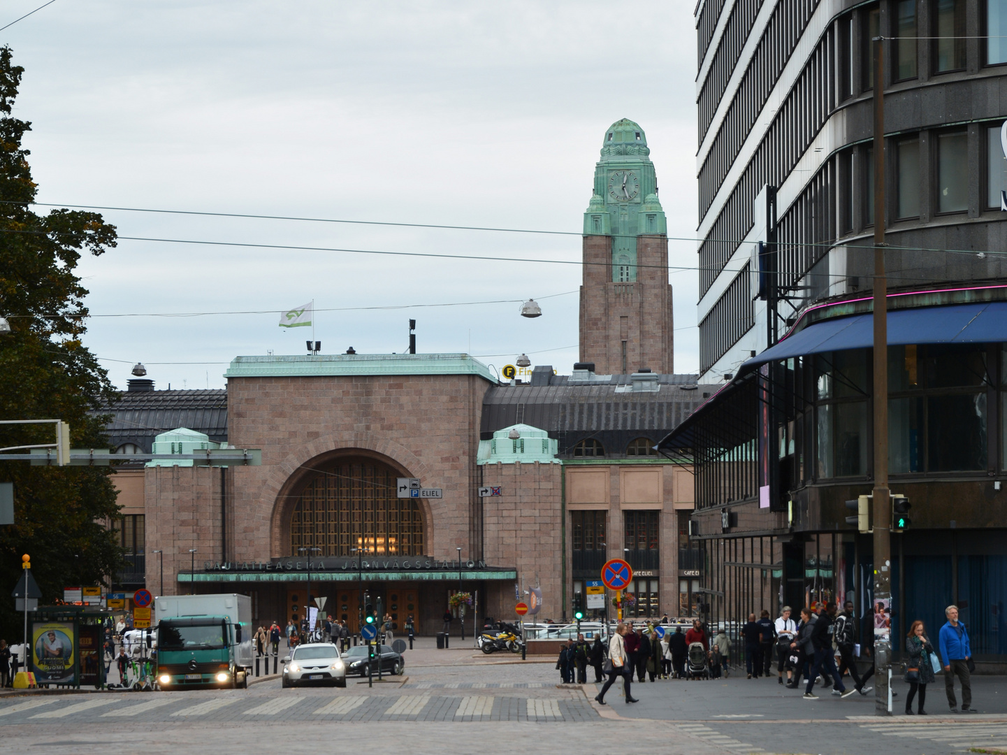 The railway station of Helsinki