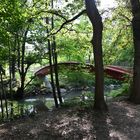 The red bridge in the middle of...nowhere...