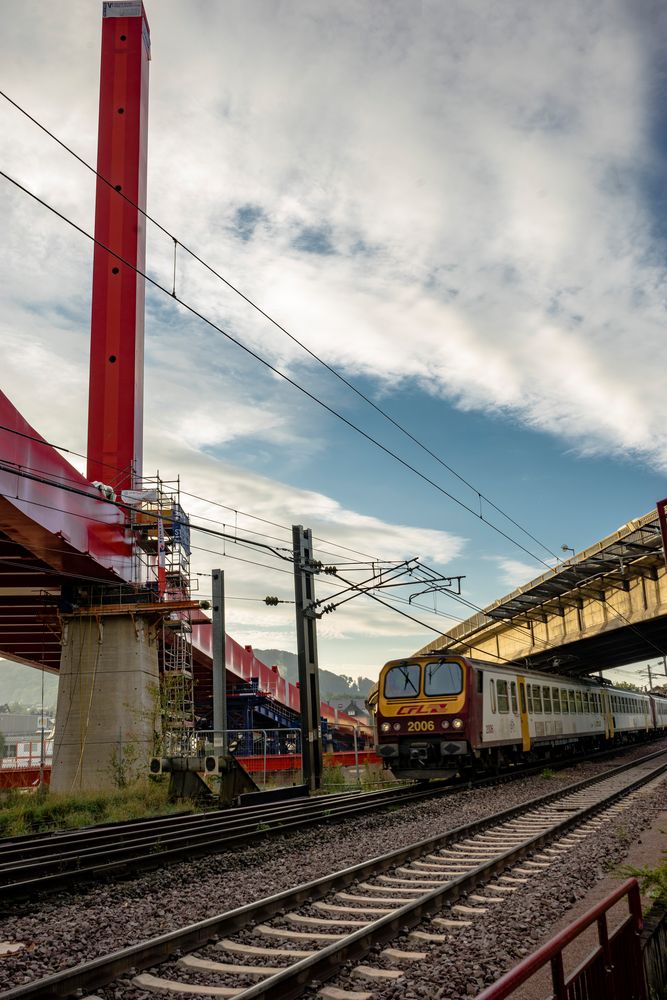 The red bridge of Mersch 2