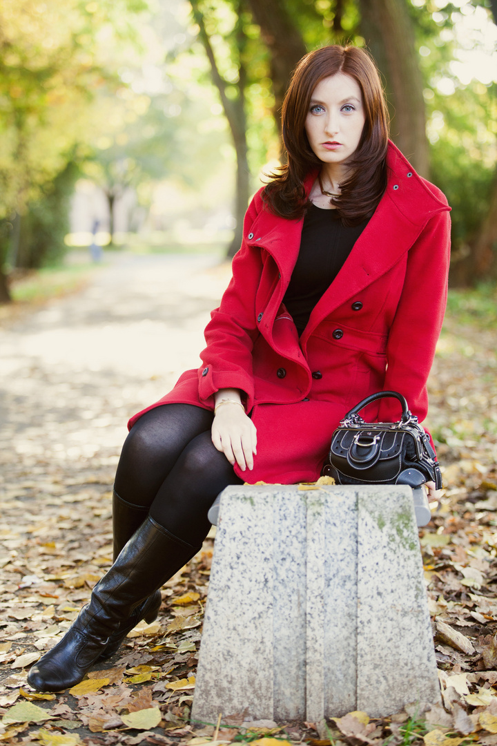 The red Coat